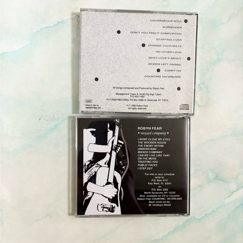 Robyn Fear counting on dreams and mixed company cd bundle rare - Picture 4 of 6